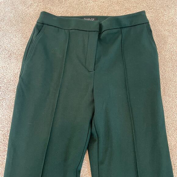 Rachel Zoe Women's Dark Green Trouser Pant Size 10 - Picture 5 of 11